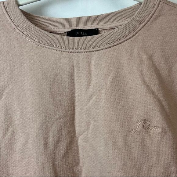 J. Crew AY443 University Terry Sweatshirt with Logo NWT size XXS - Picture 4 of 15